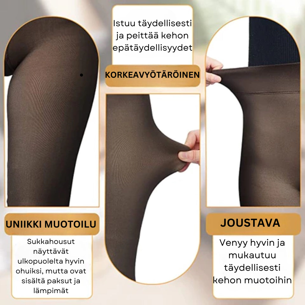 Talvisukkahousut lämpimällä vuorella