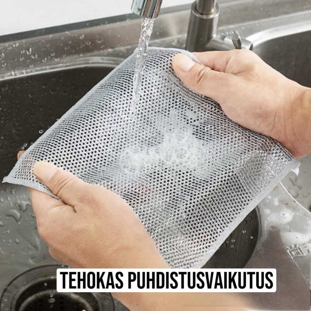 Yleiskäyttöiset lankaliinat märkään ja kuivaan käyttöön