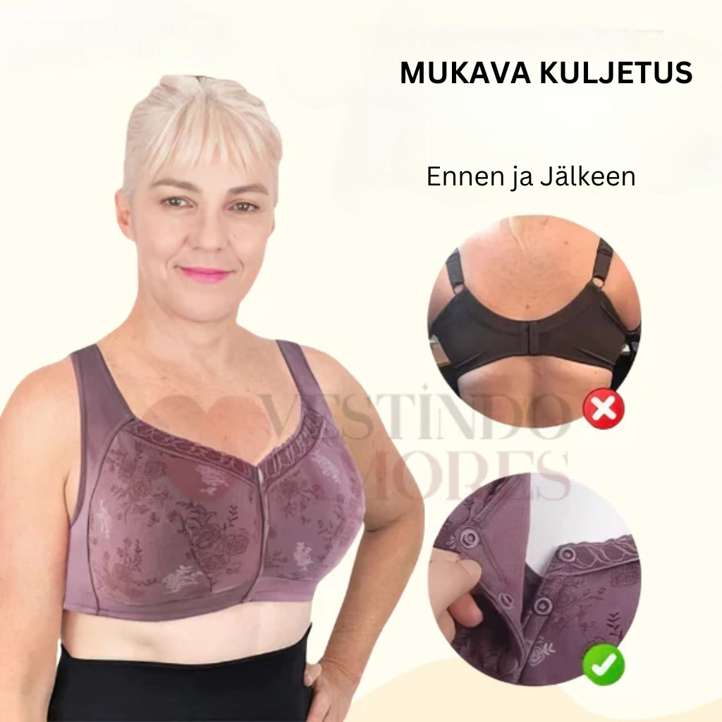 Mukava naisten rintaliivit (valitse koko kilojen mukaan)