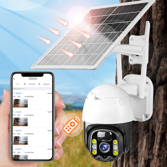 🎥 Älykäs langaton aurinkokäyttöinen valvontakamera + aurinkopaneeli 🔋☀️